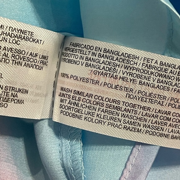 Primark nwt pink blue pajama top - Picture 7 of 10